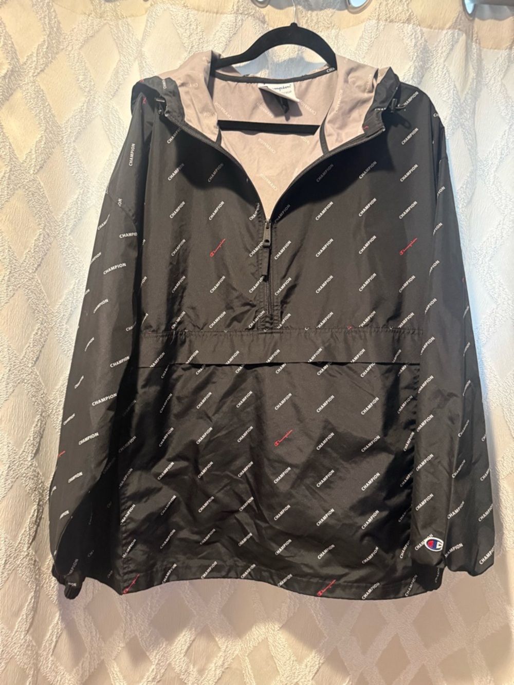 Champion Gray Tag Authentic Athleticwear 2XL Size Label